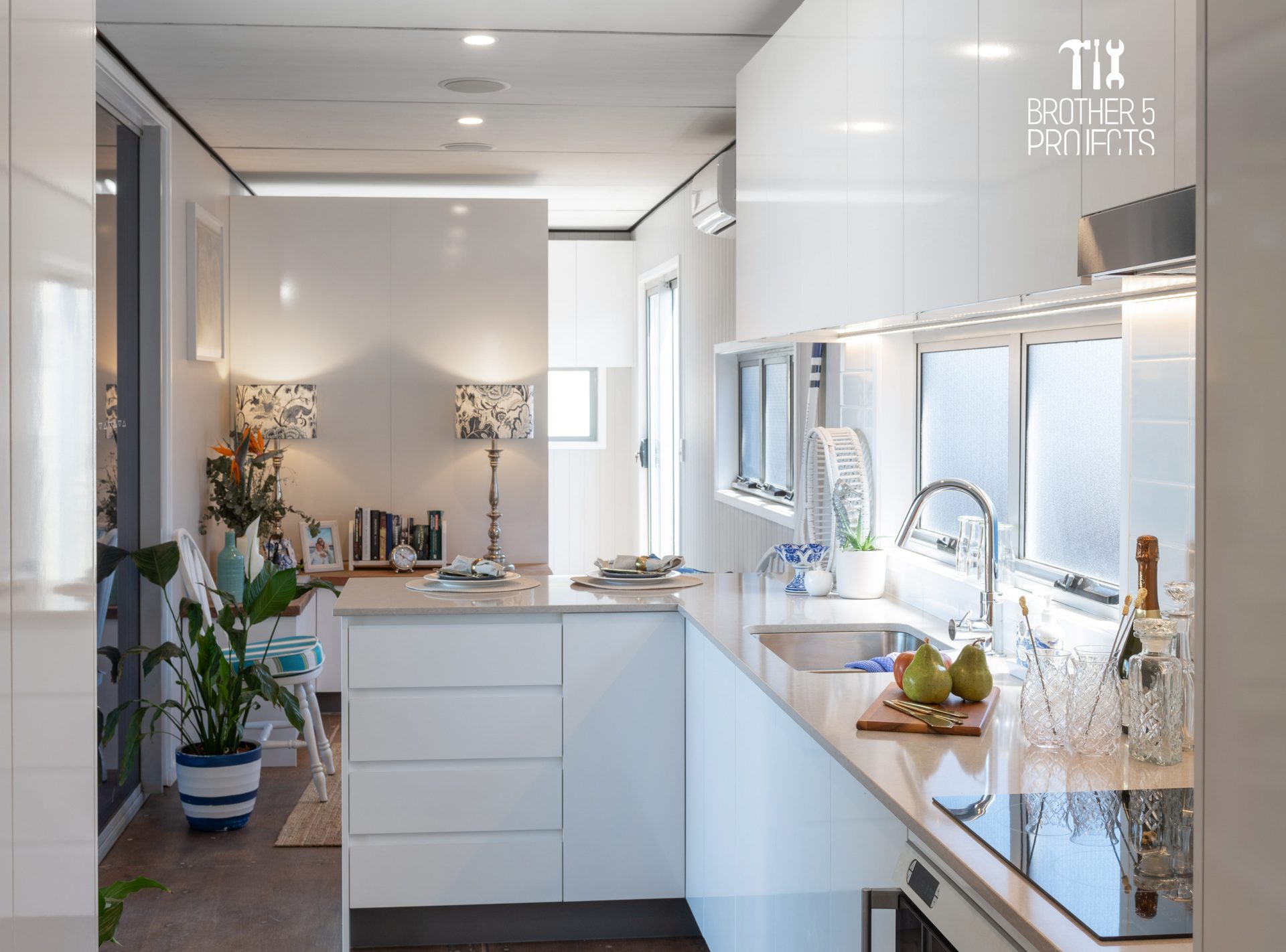 Finished kitchen